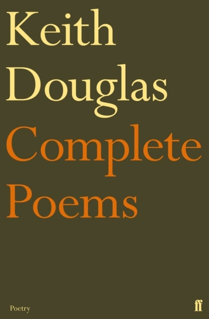 Book cover of Keith Douglas: The Complete Poems