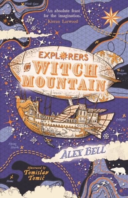 Book cover of Explorers on Witch Mountain