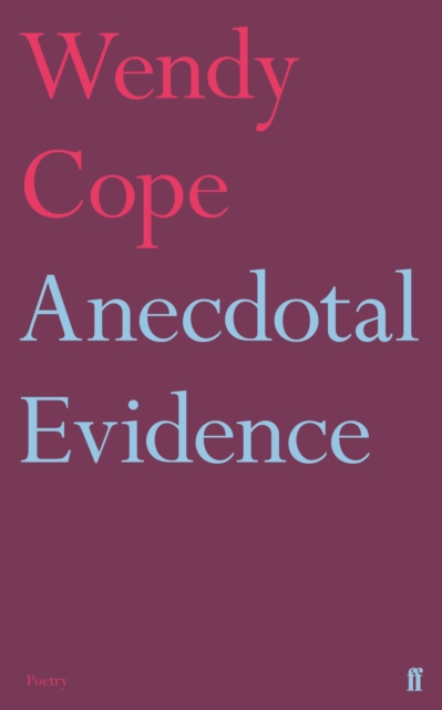 Book cover of Anecdotal Evidence