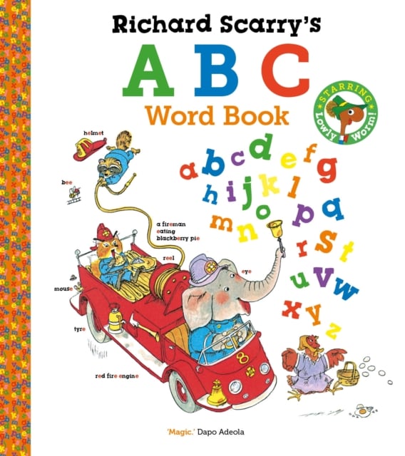 Book cover of Richard Scarry's ABC Word Book