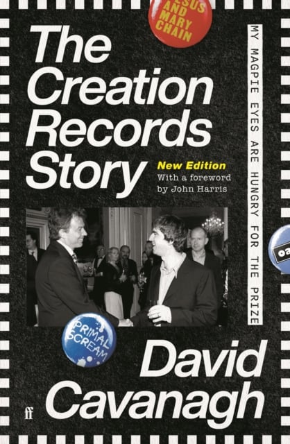 Book cover of The Creation Records Story