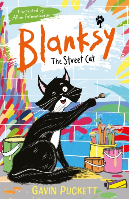Book cover of Blanksy the Street Cat