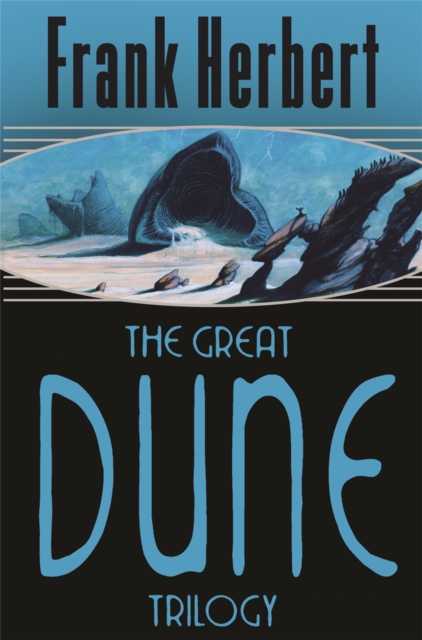 Book cover of The Great Dune Trilogy