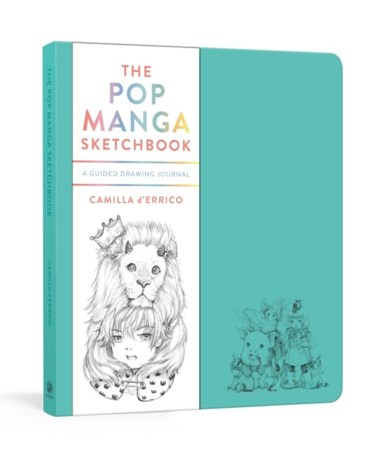 Book cover of The Pop Manga Sketchbook