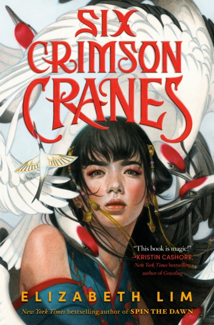 Book cover of Six Crimson Cranes
