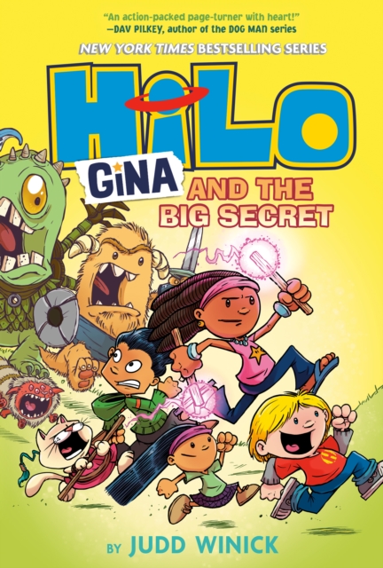 Book cover of Hilo Book 8: Gina and the Big Secret
