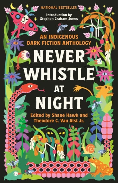 Book cover of Never Whistle at Night