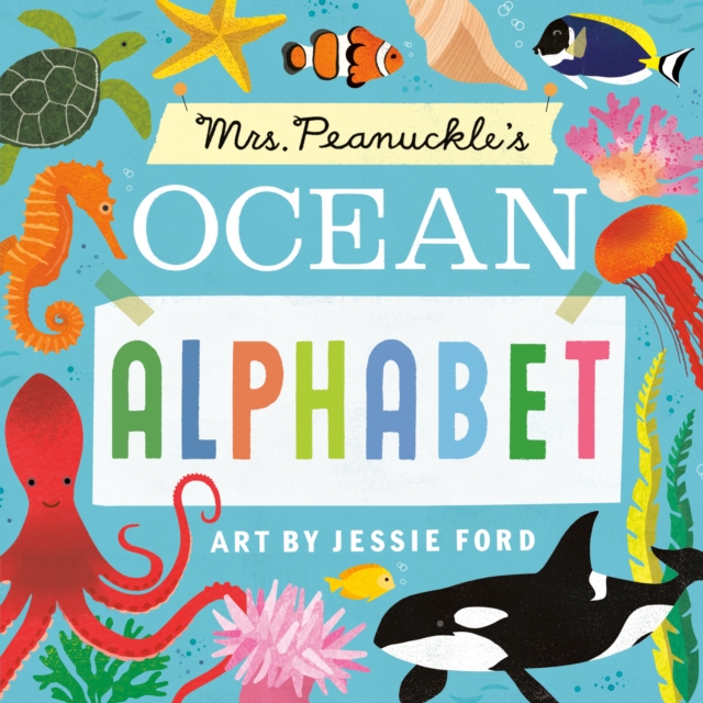 Book cover of Mrs. Peanuckle's Ocean Alphabet