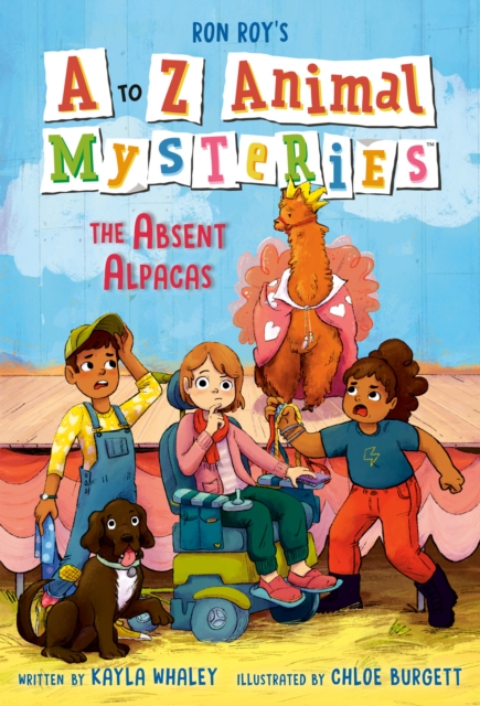Book cover of A to Z Animal Mysteries #1: The Absent Alpacas