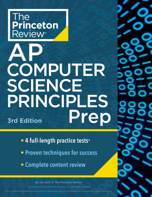 Book cover of Princeton Review AP Computer Science Principles Prep, 2024