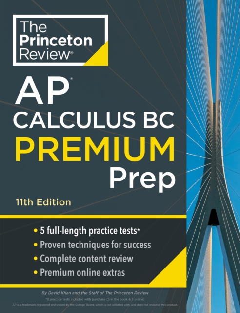 Book cover of Princeton Review AP Calculus BC Premium Prep
