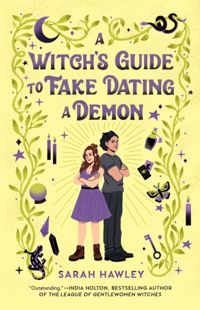 Book cover of A Witch's Guide to Fake Dating a Demon