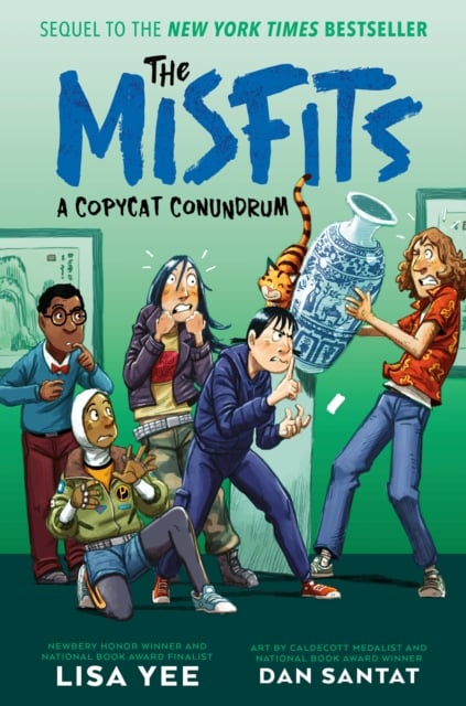 Book cover of A Copycat Conundrum (The Misfits)