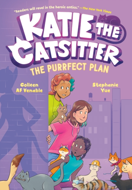 Book cover of Katie the Catsitter 4: The Purrfect Plan