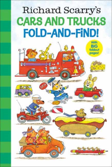 Book cover of Richard Scarry's Cars and Trucks Fold-and-Find!