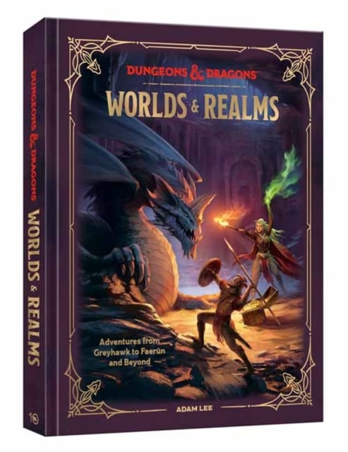 Book cover of Dungeons & Dragons Worlds & Realms