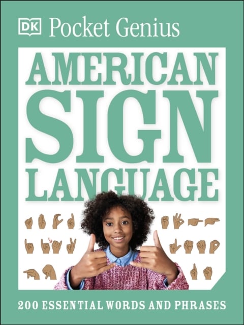 Book cover of Pocket Genius American Sign Language