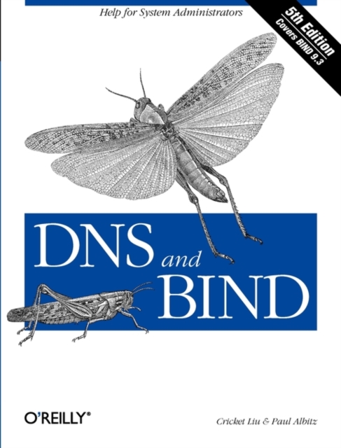 Book cover of DNS and BIND 5e