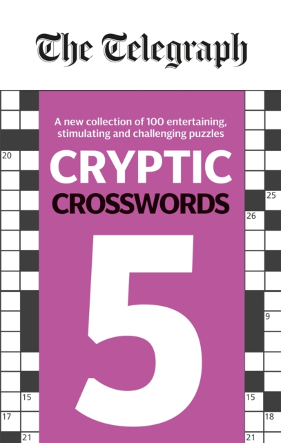 Book cover of The Telegraph Cryptic Crosswords 5