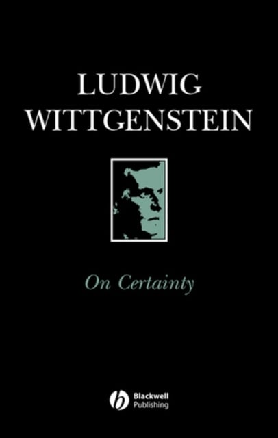 Book cover of On Certainty