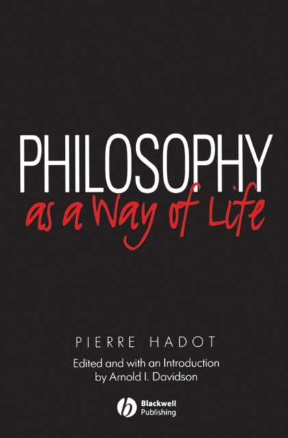 Book cover of Philosophy as a Way of Life