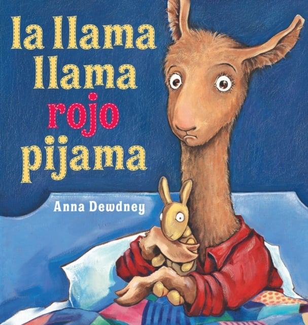 Book cover of la llama llama rojo pijama
