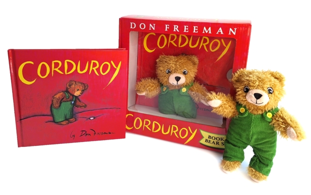 Book cover of Corduroy Book and Bear