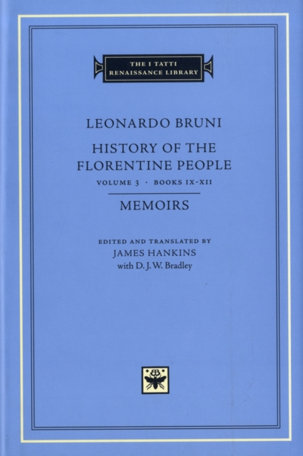 Book cover of History of the Florentine People