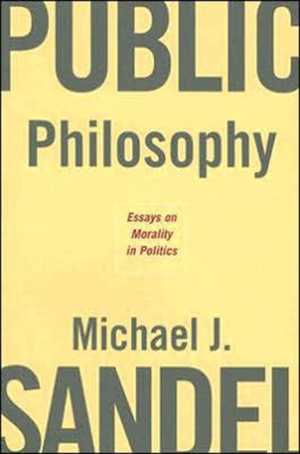 Book cover of Public Philosophy