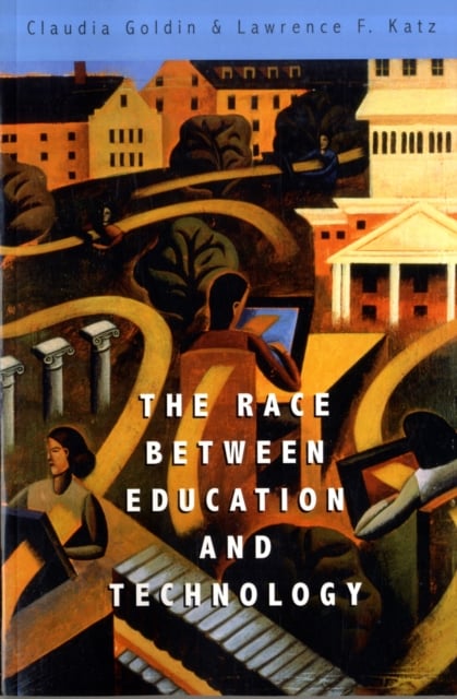 Book cover of The Race between Education and Technology