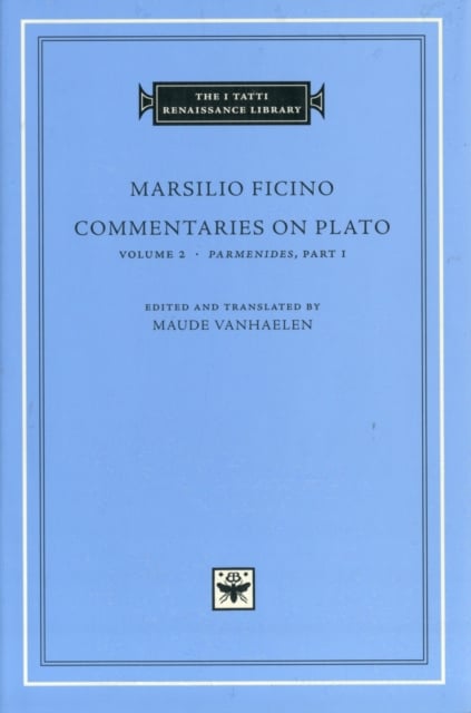 Book cover of Commentaries on Plato: Volume 2 Parmenides