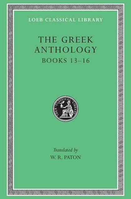 Book cover of The Greek Anthology, Volume V