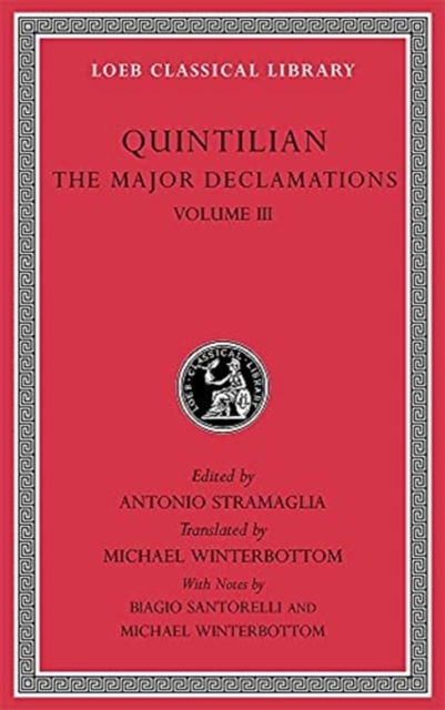 Book cover of The Major Declamations, Volume III