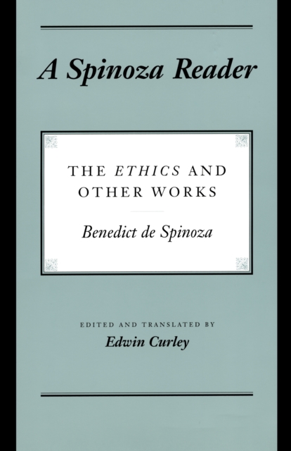 Book cover of A Spinoza Reader