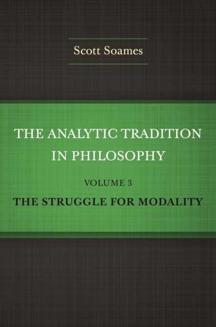 Book cover of The Analytic Tradition in Philosophy, Volume 3