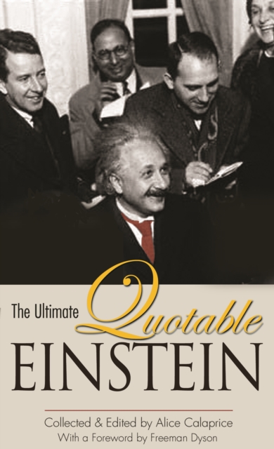Book cover of The Ultimate Quotable Einstein