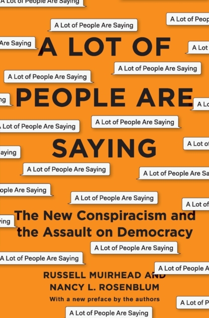 Book cover of A Lot of People Are Saying