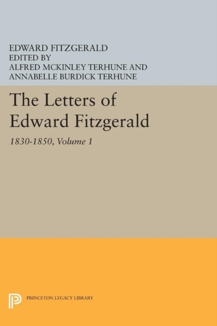 Book cover of The Letters of Edward Fitzgerald, Volume 1