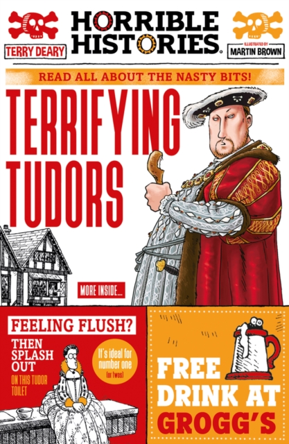 Book cover of Terrifying Tudors