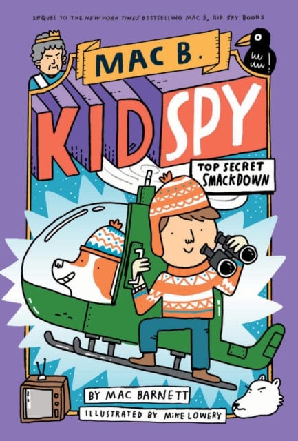 Book cover of Top Secret Smackdown (Mac B., Kid Spy #3)