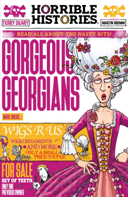 Book cover of Gorgeous Georgians (newspaper edition)