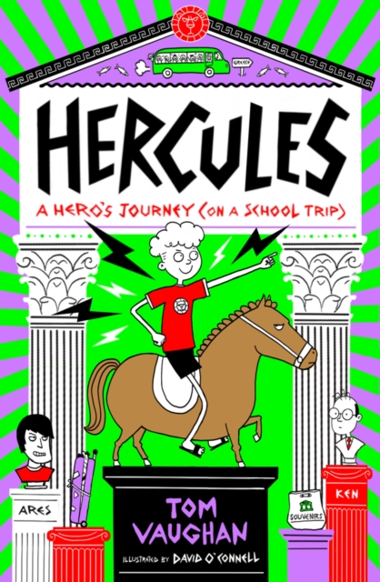 Book cover of Hercules: A Hero's Journey (on a School Trip)