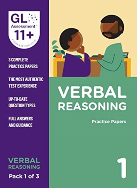Book cover of 11+ Practice Papers Verbal Reasoning Pack 1 (Multiple Choice)