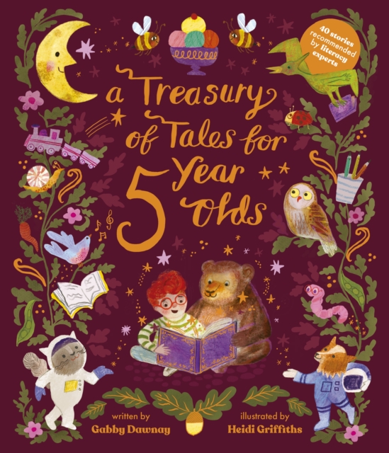 Book cover of A Treasury of Tales for Five-Year-Olds