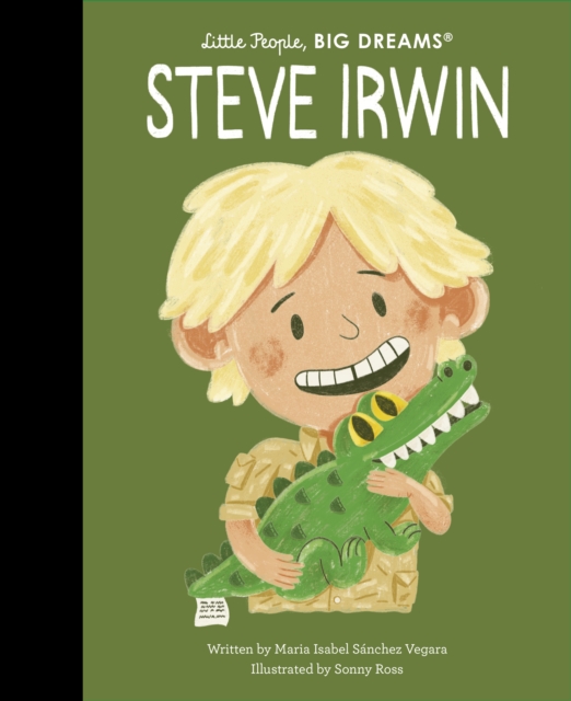 Book cover of Steve Irwin