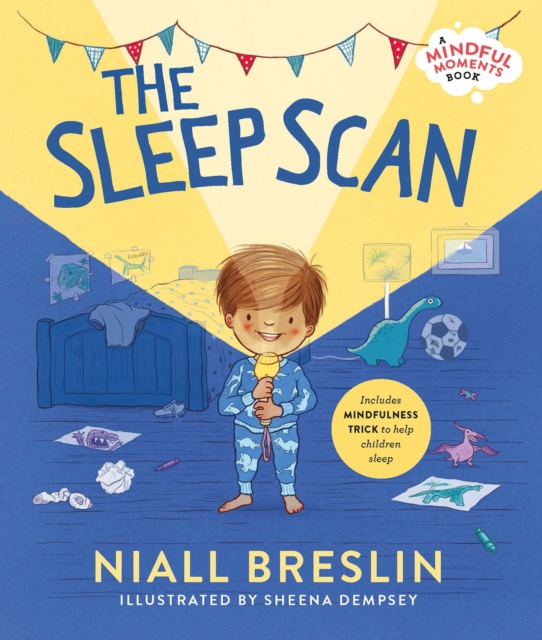 Book cover of The Sleep Scan – A mindful moments book
