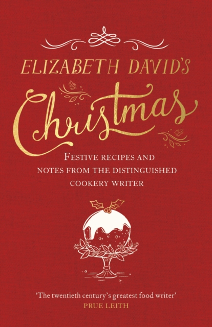 Book cover of Elizabeth David's Christmas