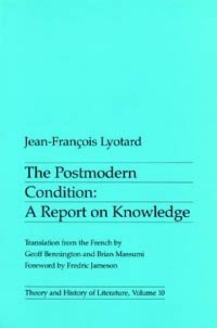 Book cover of The Postmodern Condition