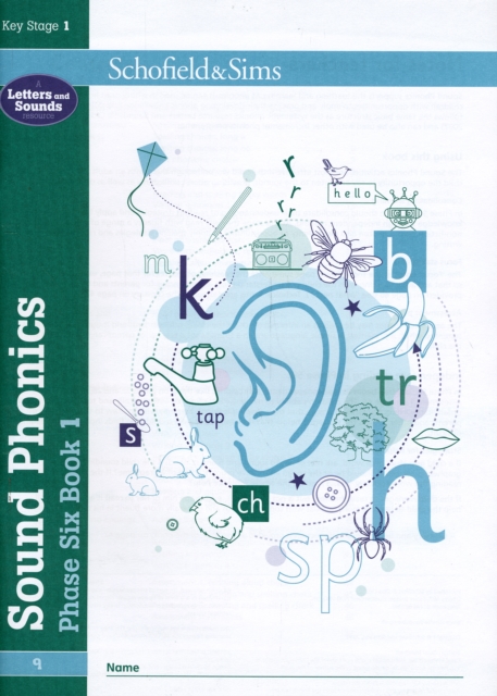 Book cover of Sound Phonics Phase Six Book 1: KS1, Ages 5-7