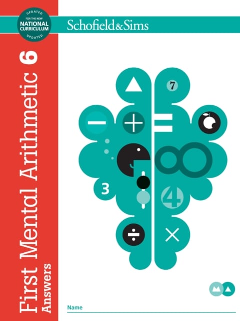 Book cover of First Mental Arithmetic Answer Book 6